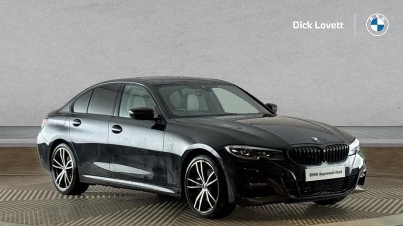 Black Used 2019 BMW 330e M Sport Sedan | £19,000 (Fair price) - Image 1/4