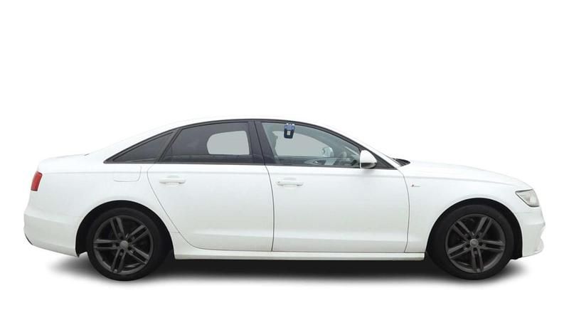 Used Audi A6 S-Line 2012 White Sedan