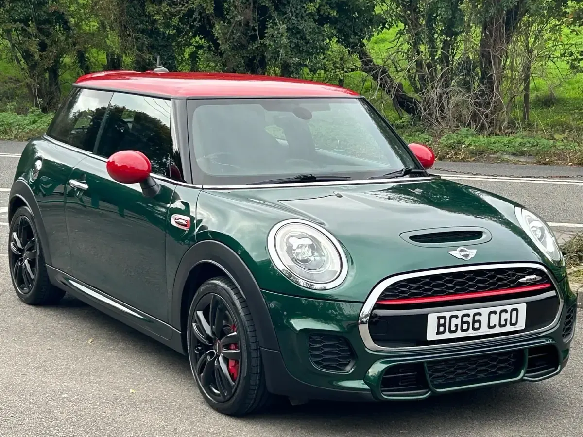 Used Mini John Cooper Works Hatch 2016 Green Hatchback
