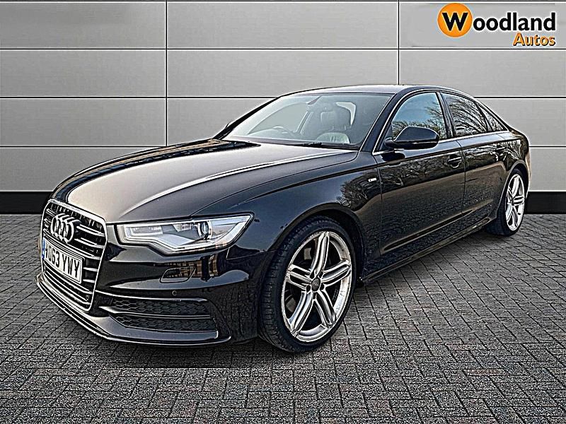Used Audi A6 S-Line 2013 Black Sedan