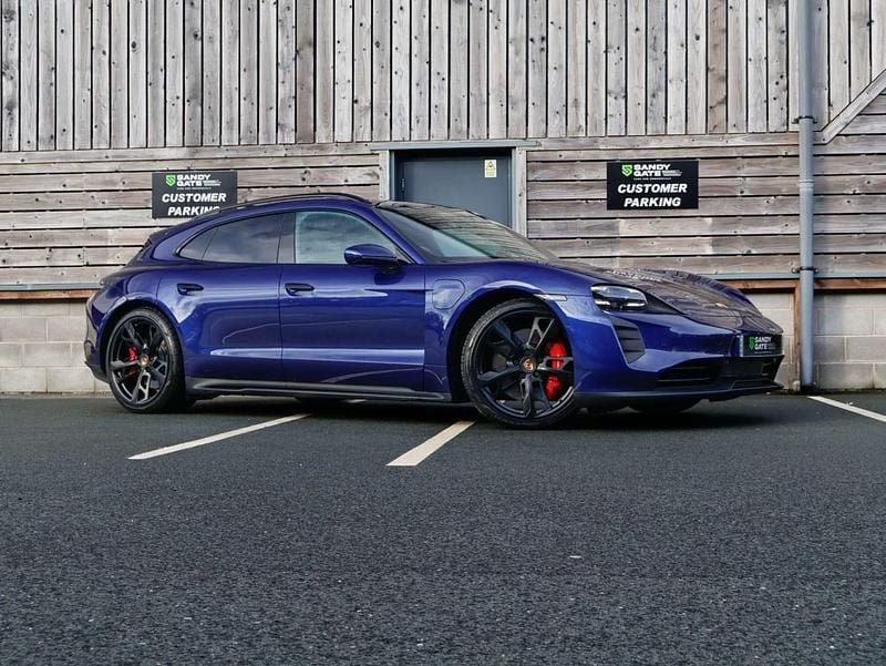 Used Porsche Taycan Sport Turismo 439 kW (598 HP) 2023 Blue Estate