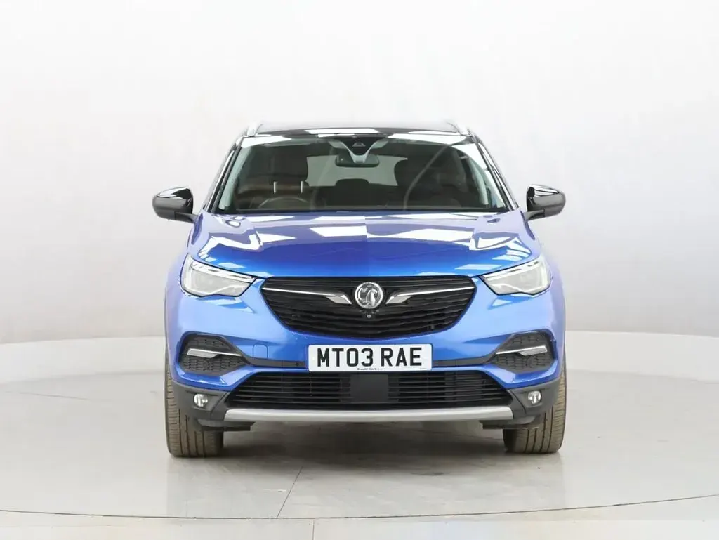 Used Vauxhall Grandland X Elite 130 HP (95 kW) 2018 Blue SUV