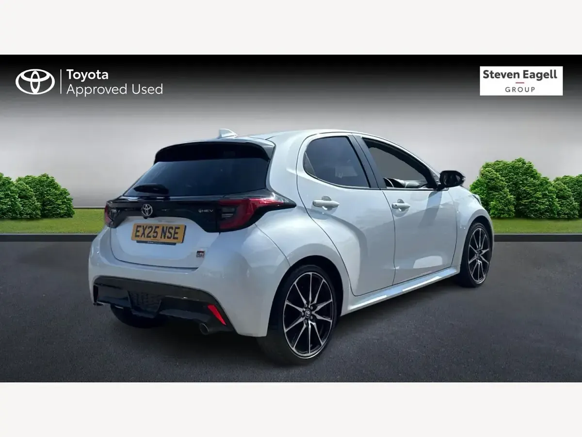 Used Toyota Yaris Sport 2025 White Hatchback