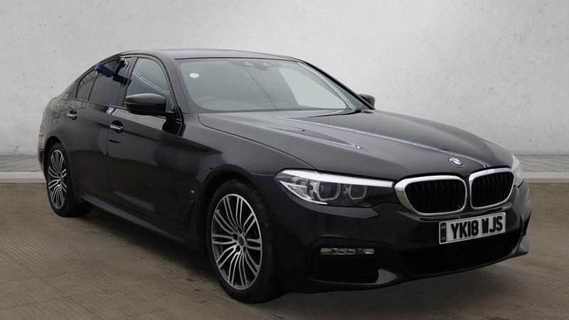 Black Used 2018 BMW 530e M Sport Sedan | £11,499 (Fair price) - Image 1/4