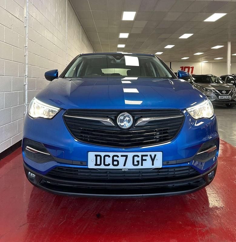 Used Vauxhall Grandland X S 130 HP (95 kW) 2018 Blue SUV