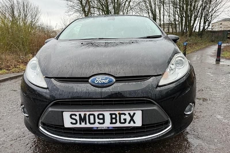 Used Ford Fiesta Titanium 2009 Black Hatchback