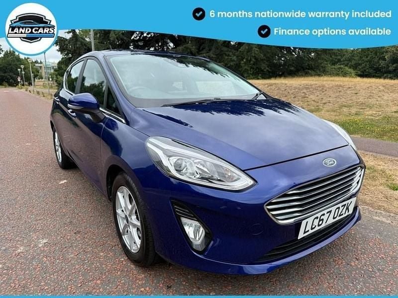 Blue Used 2017 Ford Fiesta Zetec Hatchback | £8,790 (Fair price) - Image 1/4