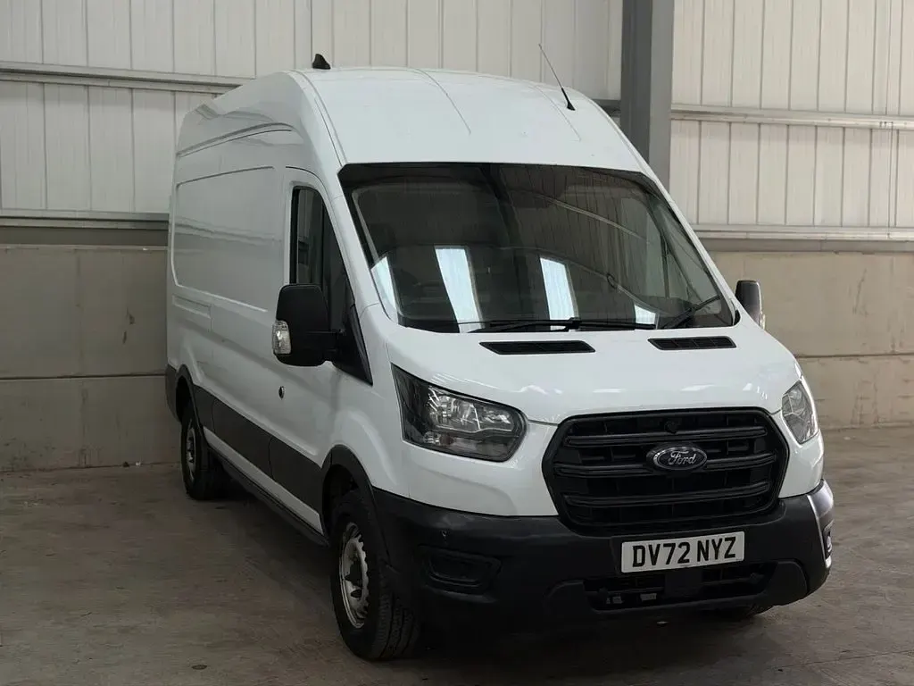 Used Ford Transit 130 HP (95 kW) 2022 White Van