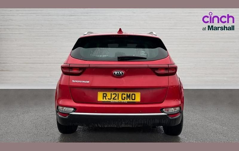Used Kia Sportage 129 HP (94 kW) 2021 Red SUV