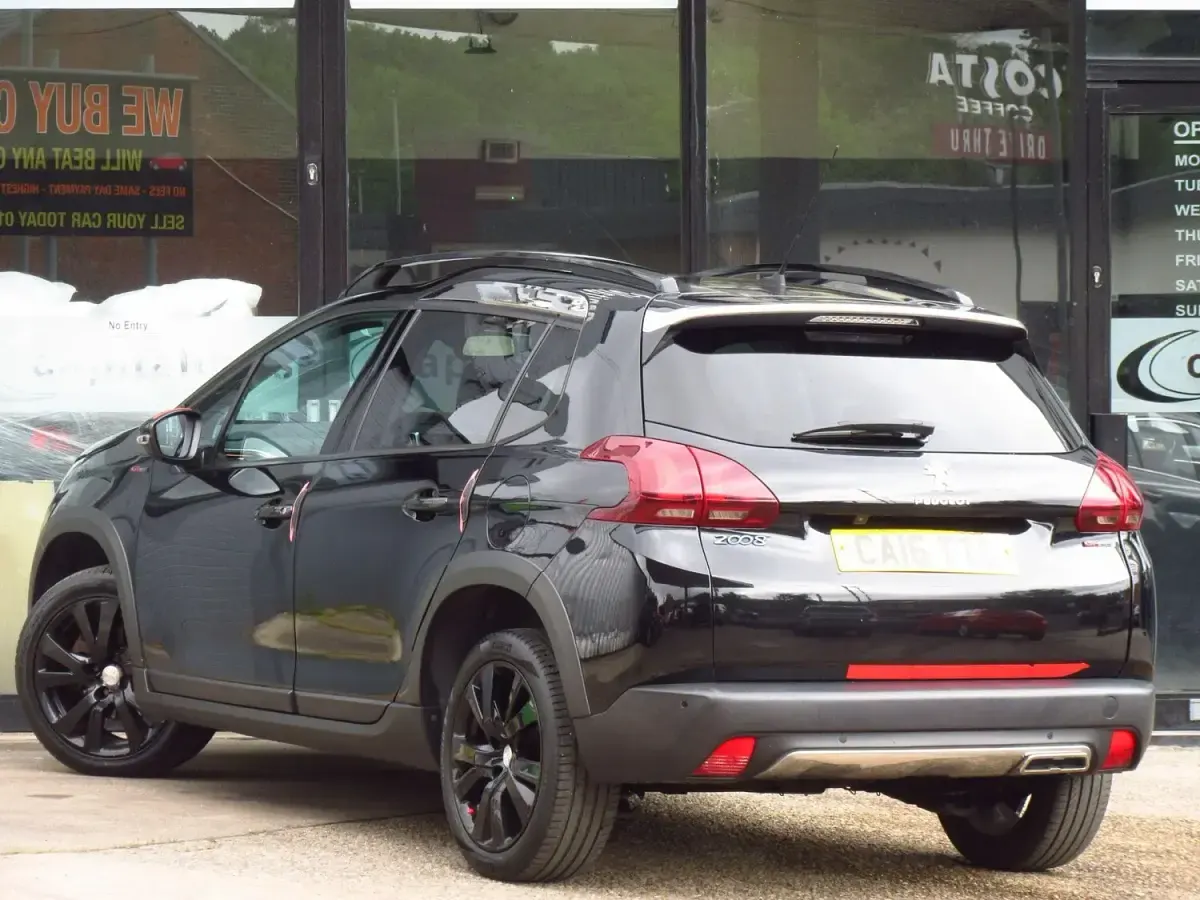 Used Peugeot 2008 GT-line 2016 Black SUV