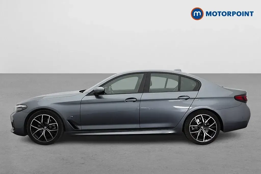 Used BMW 520 M Sport 2021 Blue Sedan