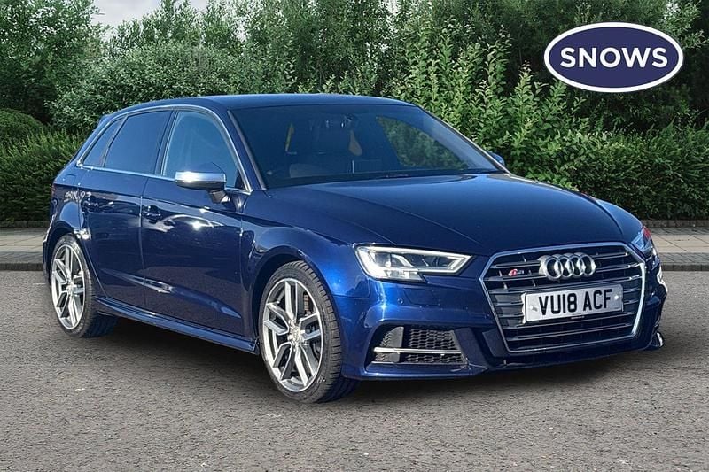 Blue Used 2018 Audi A3 Design Sedan | £16,699 (Super price) - Image 1/4