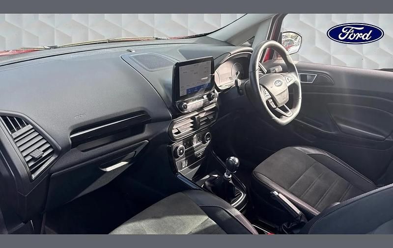 Used Ford Ecosport ST-Line 125 HP (91 kW) 2020 Lucid red SUV