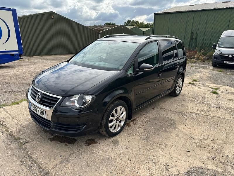 Black Used 2010 VW Touran Match MPV | £1,290 - Image 1/4