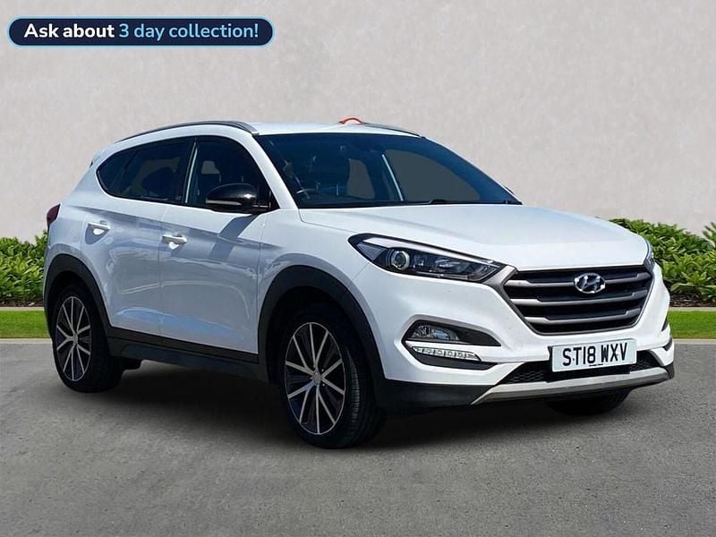 White Used 2018 Hyundai Tucson GO! SUV | £12,480 (Good price) - Image 1/4