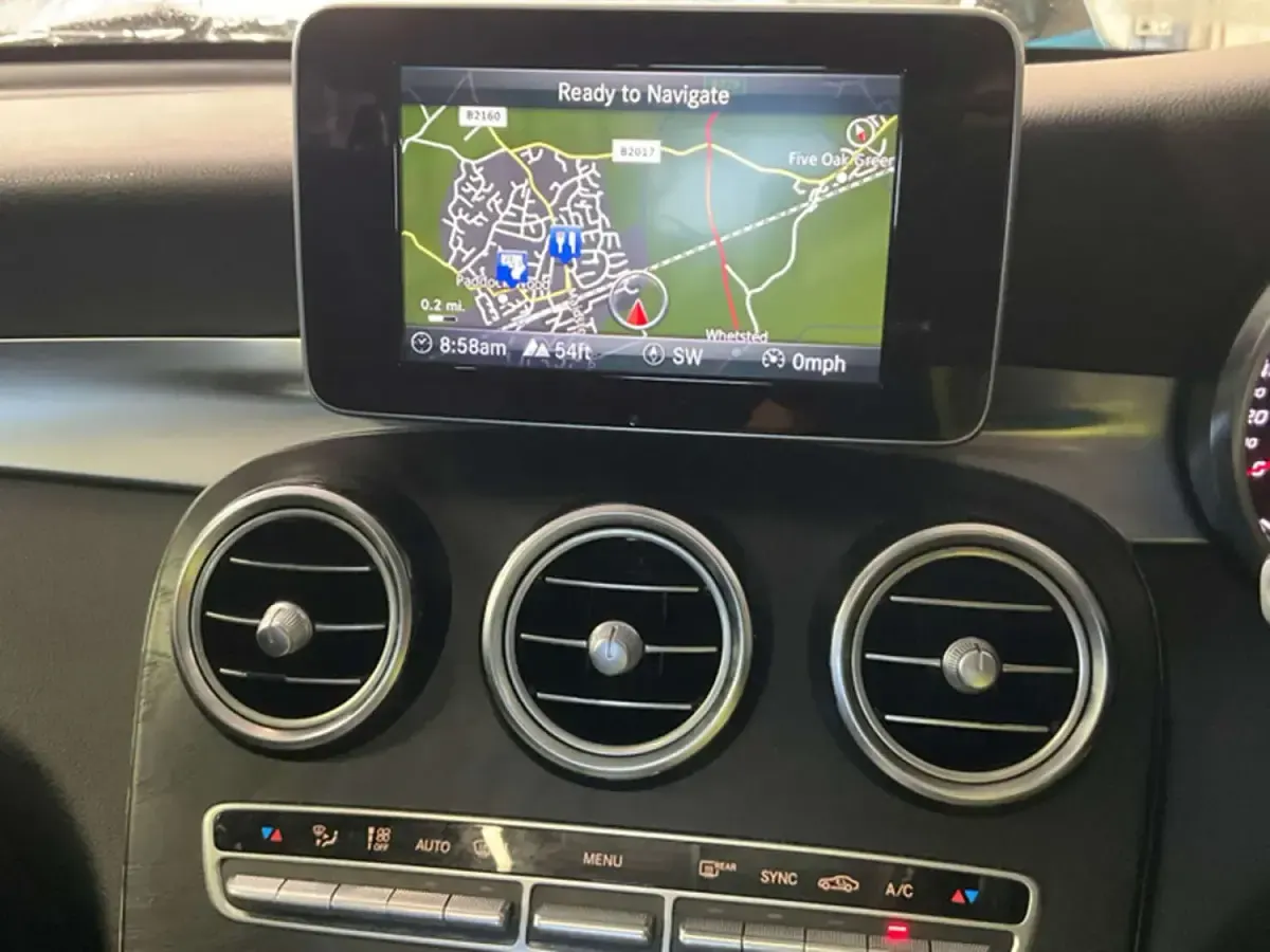 Used Mercedes GLC250 AMG line 2017 Black Coupe