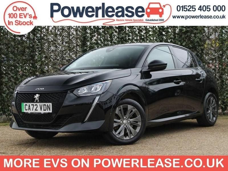 Used Peugeot e-208 Allure+ 100 kW (136 HP) 2022 Black Hatchback