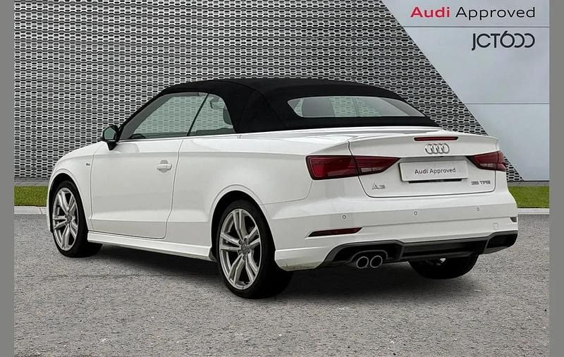 Used Audi A3 Cabriolet S-Line 147 HP (108 kW) 2020 White Cabriolet