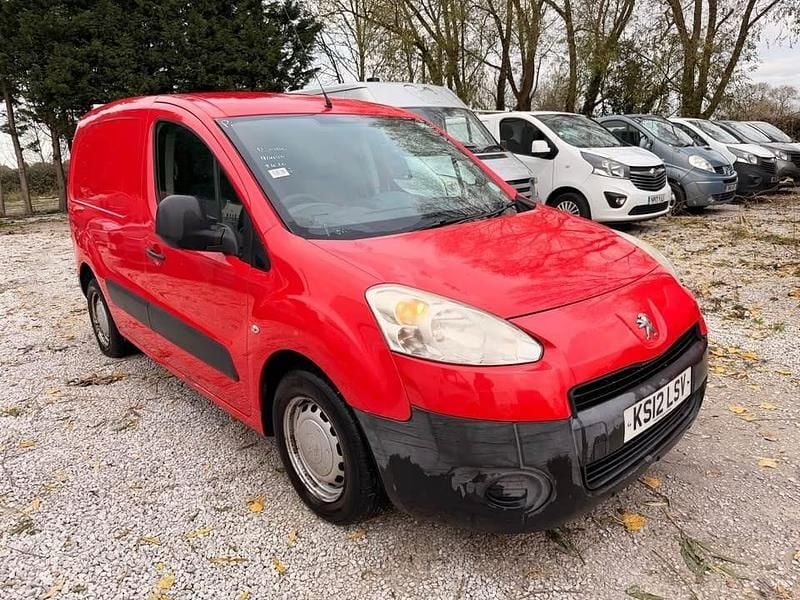 Red Used 2012 Peugeot Partner S MPV | £1,550 (Super price) - Image 1/4