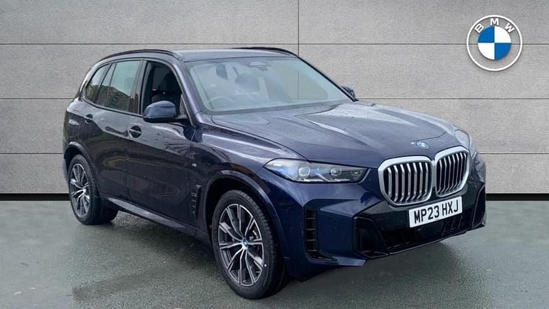 Blue Used 2023 BMW X5 M Sport SUV | £60,990 (A bit pricey) - Image 1/4