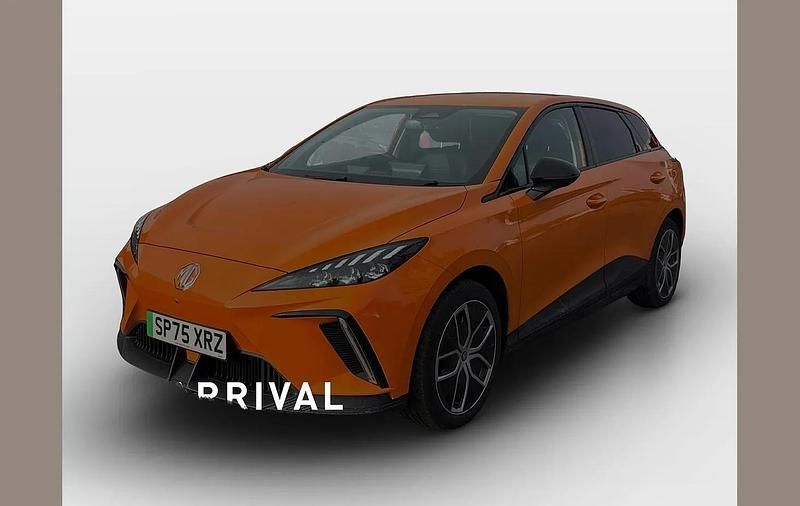 Used MG MG4 EV Trophy 150 kW (204 HP) 2025 Orange Hatchback