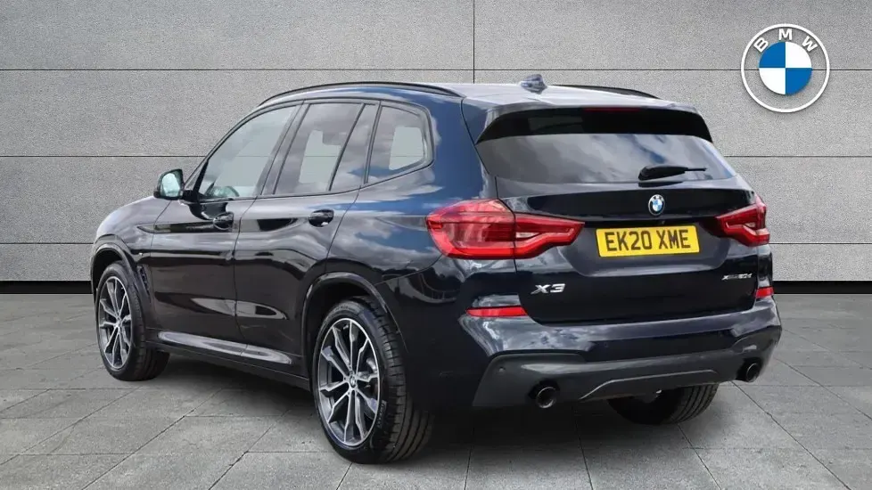 Used BMW X3 M Sport 187 HP (137 kW) 2020 Black SUV