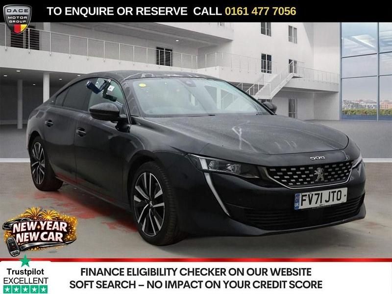 Black Used 2021 Peugeot 508 Premium Hatchback | £13,970 (Fair price) - Image 1/3