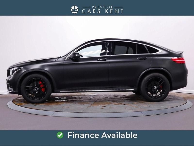 Used Mercedes GLC350 AMG line 2018 Grey Coupe