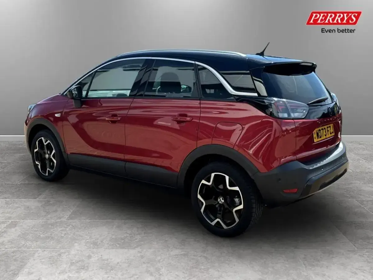 Used Vauxhall Crossland Ultimate 108 HP (79 kW) 2023 Red SUV