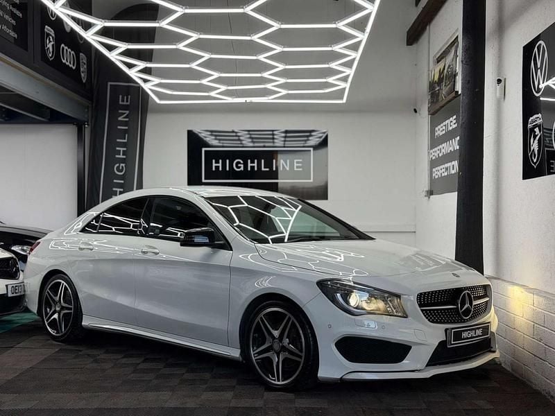 Used Mercedes CLA200 AMG 136 HP (100 kW) 2014 White Sedan