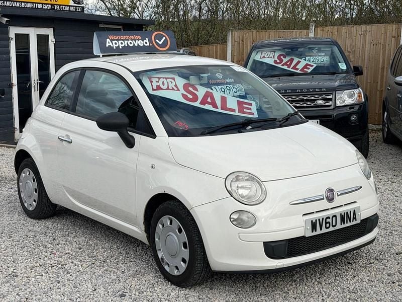 Used Fiat 500 Pop 69 HP (50 kW) 2010 White Hatchback