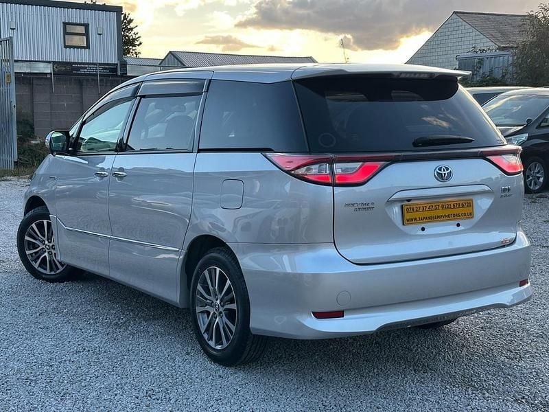 Used Toyota Estima Hybrid Premium 2017 Silver MPV