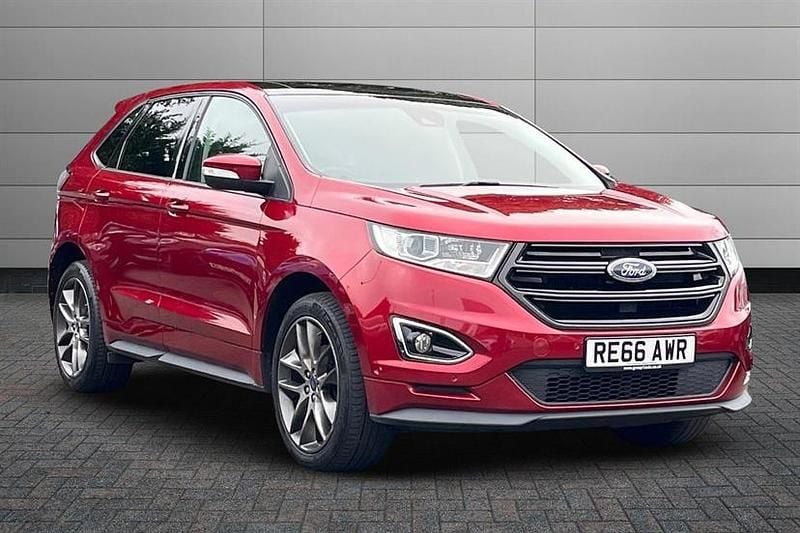 Ruby red Used 2016 Ford Edge Sport SUV | £15,000 (Fair price) - Image 1/3