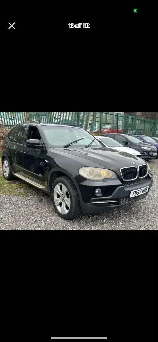 Used BMW X5 2007 Black SUV
