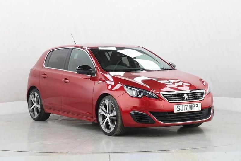 Used Peugeot 308 GTi 180 HP (132 kW) 2017 Red Hatchback