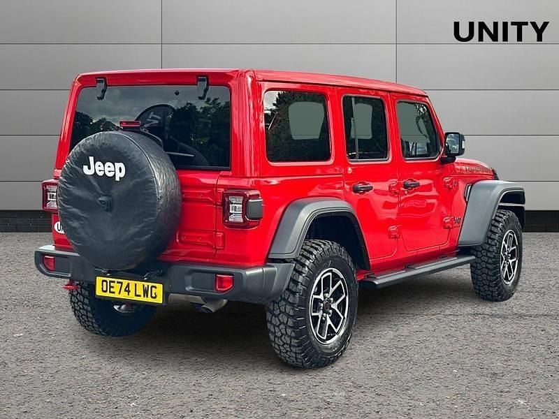 Used Jeep Wrangler Rubicon 2024 Firecracker red SUV