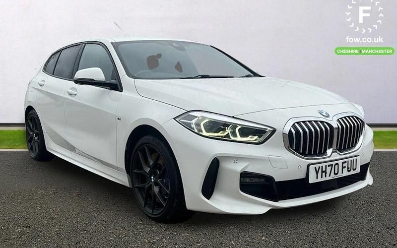 Used BMW 118 M Sport 140 HP (102 kW) 2020 White Hatchback