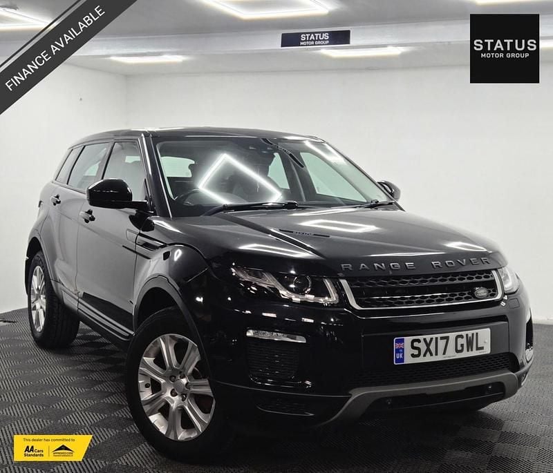 Black Used 2017 Land Rover Range Rover evoque SE SUV | £9,995 (Good price) - Image 1/4