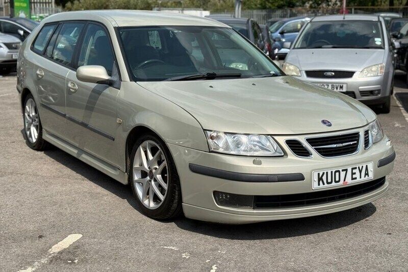Silver Used 2007 Saab 9-3 Aero Estate | £1,999 (Super price) - Image 1/1