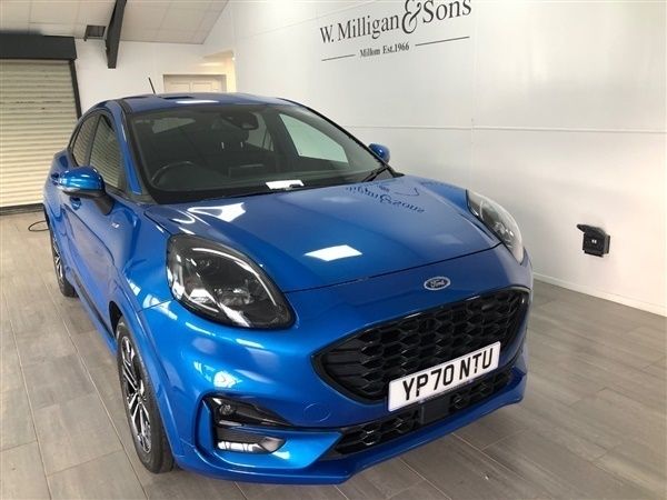 Blue Used 2020 Ford Puma ST-Line Hatchback | £14,995 (Fair price) - Image 1/1