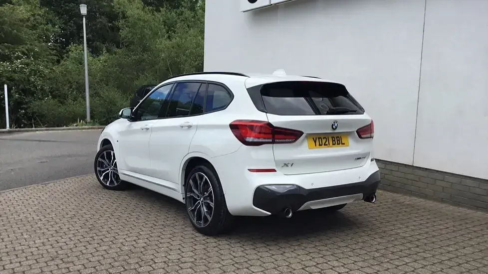 Used BMW X1 M Sport 190 HP (139 kW) 2021 White SUV