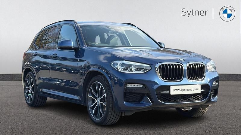 Used BMW X3 M Sport 188 HP (138 kW) 2019 Blue SUV
