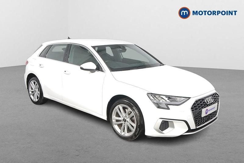 White Used 2024 Audi A3 e-tron Sport Hatchback | £20,199 (Super price) - Image 1/4