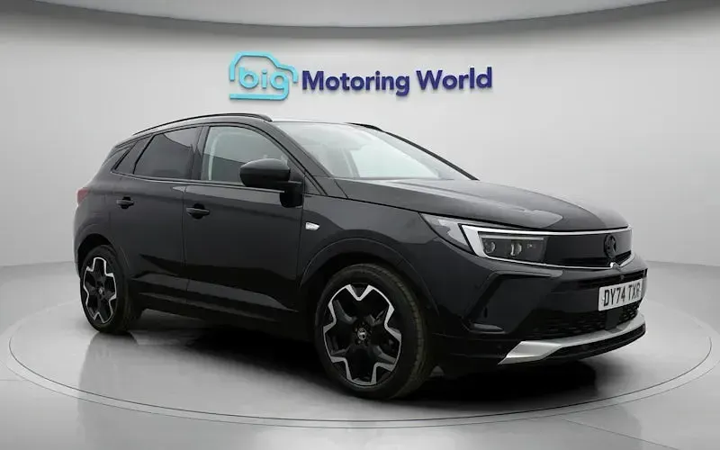 Used Vauxhall Grandland X Ultimate 131 HP (96 kW) 2024 Black SUV