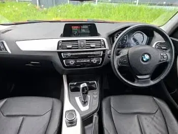 Used BMW 118 Performance 136 HP (100 kW) 2017 Red Hatchback