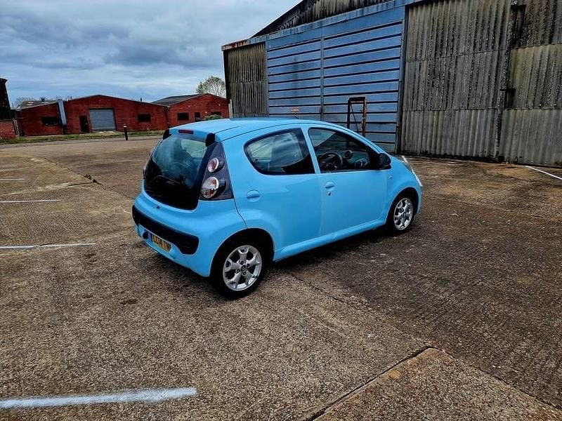 Usado Citroën C1 68 HP (50 kW) 2014 Azul Citadino