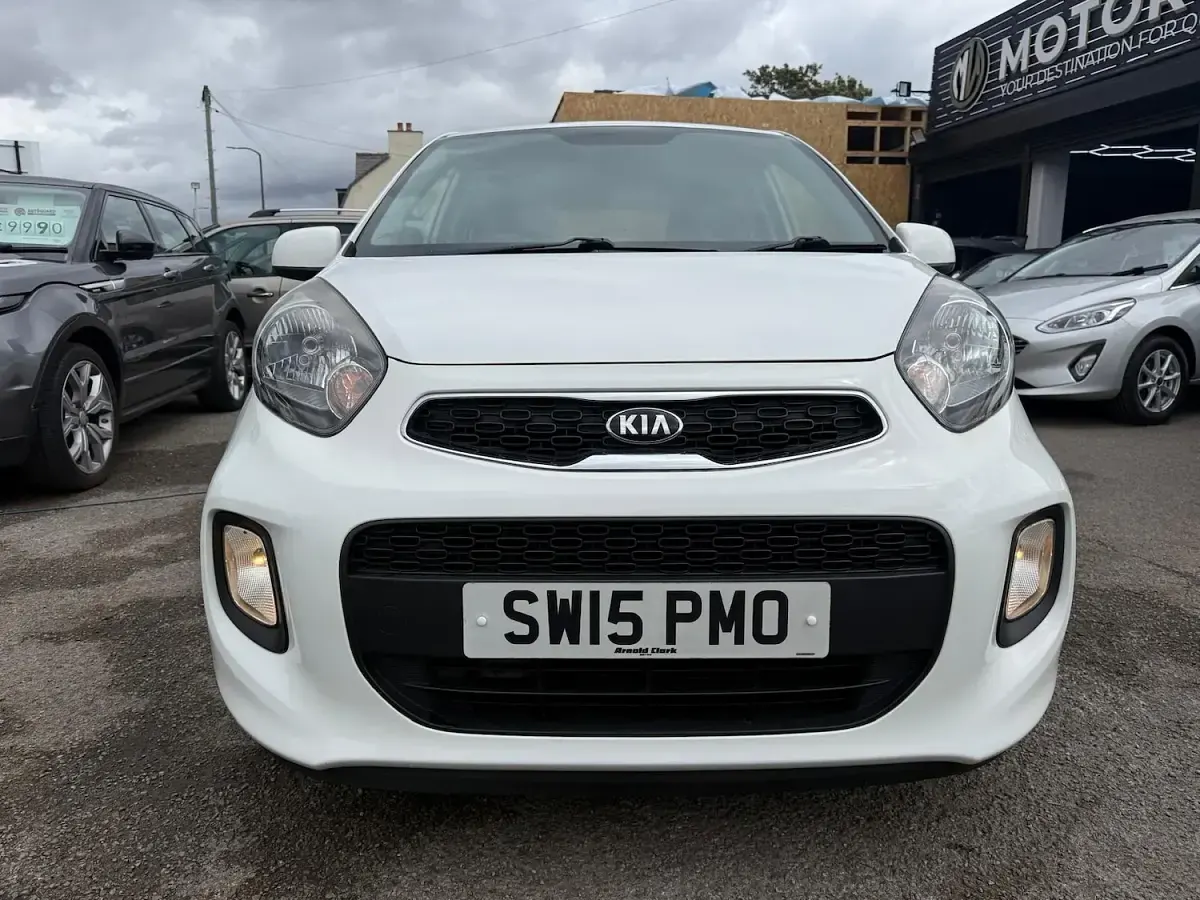 Used Kia Picanto 2015 White Hatchback
