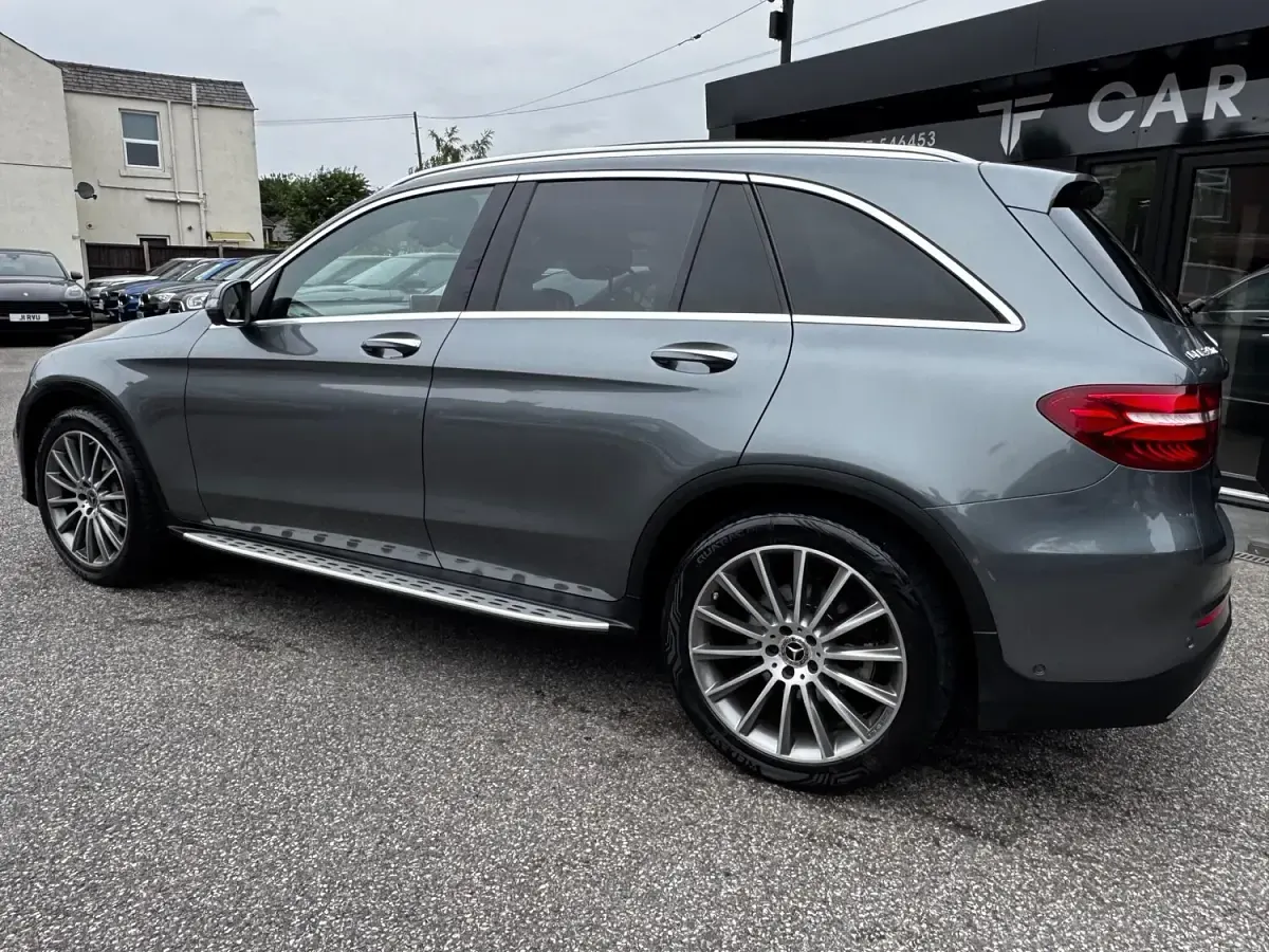 Used Mercedes GLC350 AMG line 258 HP (189 kW) 2018 Grey SUV