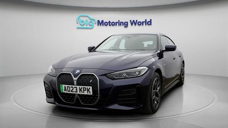 Used BMW i4 M Sport 250 kW (340 HP) 2023 Blue Sedan