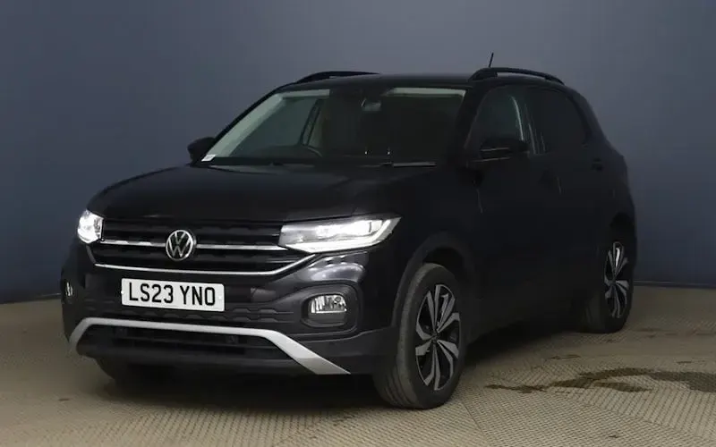 Used VW T-Cross Black Edition 95 HP (69 kW) 2023 Black SUV